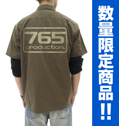 765プロ ワークシャツ数量限定カーキver.