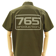 765プロ ワークシャツ数量限定カーキver.