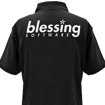 blessing softwareポロシャツ