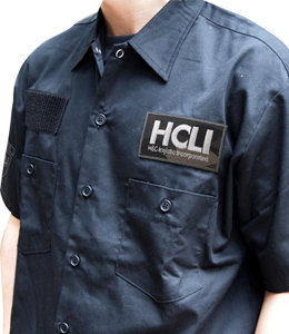 HCLIワークシャツ＆HCLI脱着式ワッペンセット