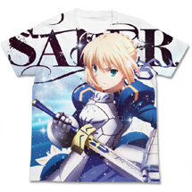 騎士王セイバーフルグラフィックTシャツ